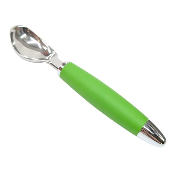 Raddish Kids Thrills Chills Ice Cream Scoop Green Silver Steel Recipes Patch - Picture 9 of 13